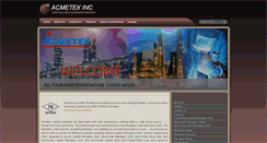 Desktop Screenshot of acmetex.com